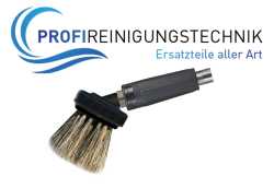 Waschbürste mit Abdeckplatte